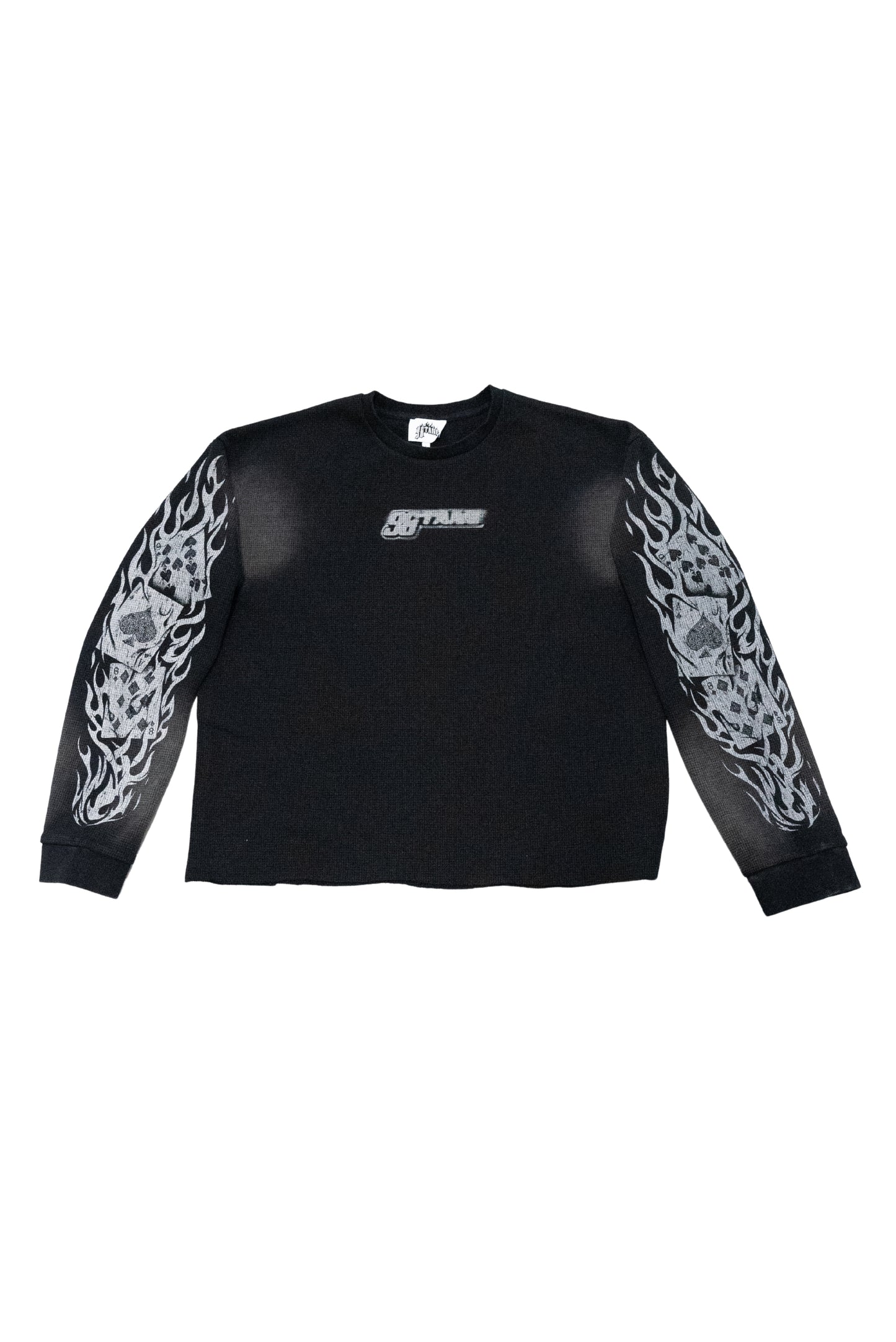 "High Rollers" Heavyweight Waffle Crewneck