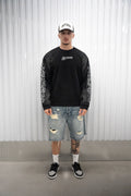 "High Rollers" Heavyweight Waffle Crewneck