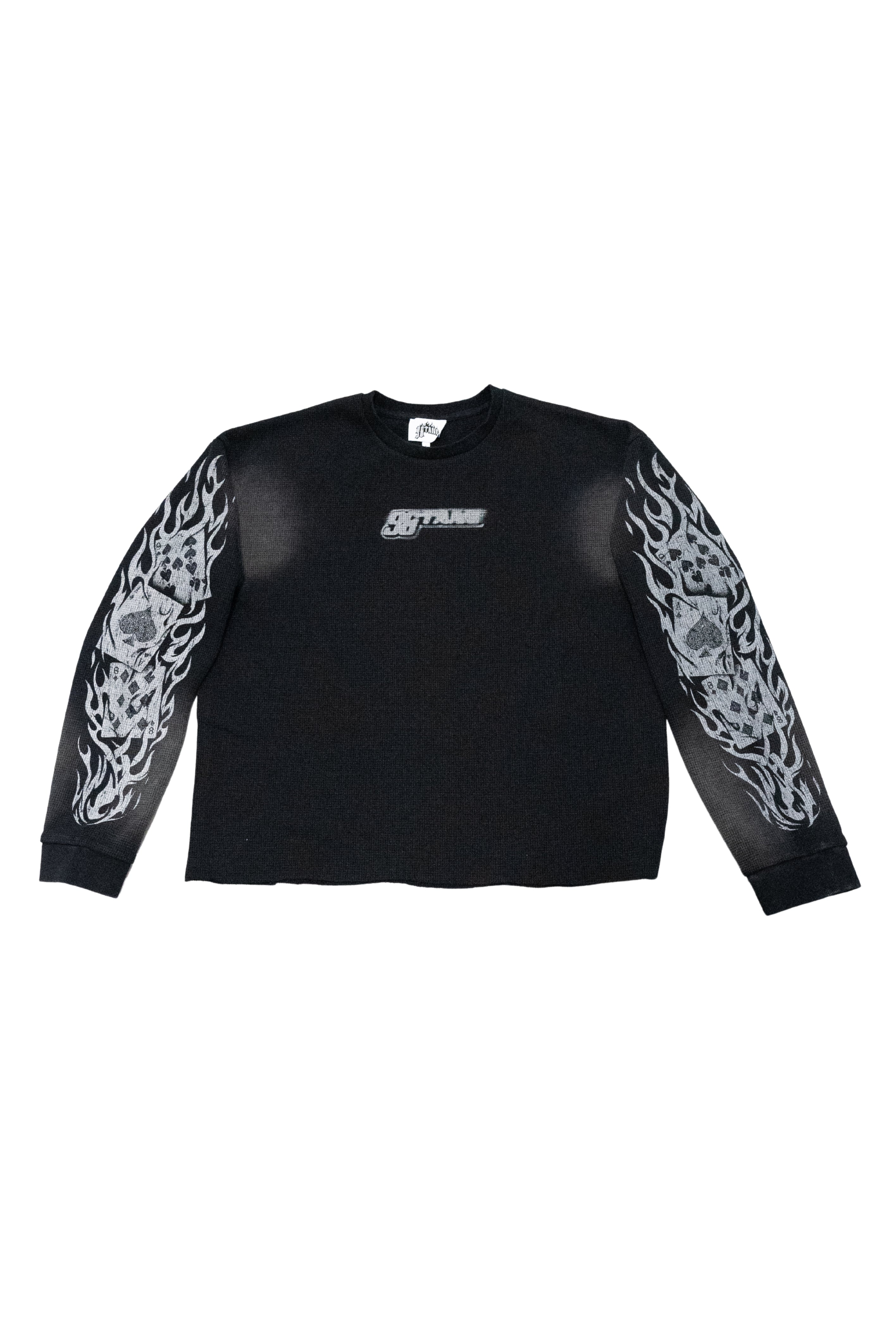 "High Rollers" Heavyweight Waffle Crewneck